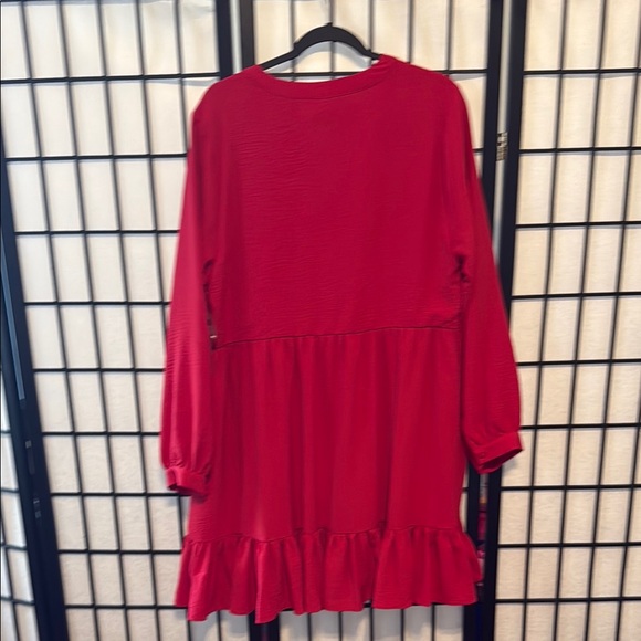 Vince Camuto Red Ruffled Tiered Sundress - Picture 5 of 5